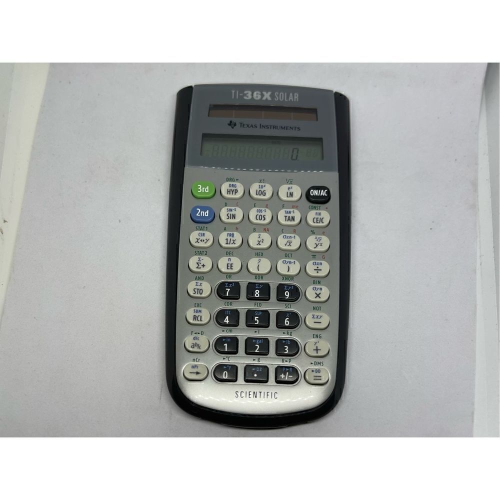 Texas Instruments TI-36x Solar Scientific Calculator - Picture 2 of 5